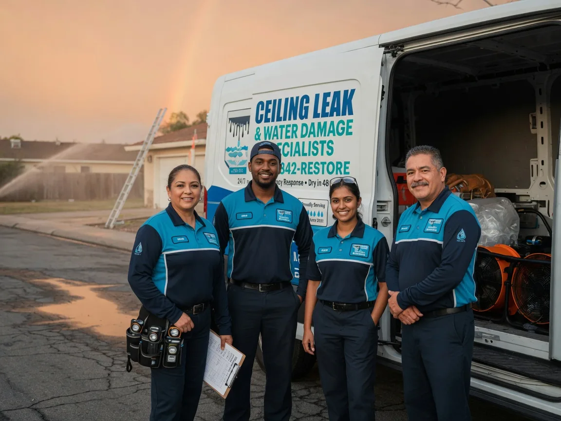 Ceiling Leak Cleanup company in Hiram, GA